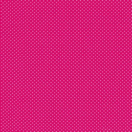 Cotton Polka Dots 2mm Pink/White