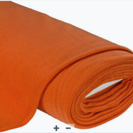 Fleece Fabric orange