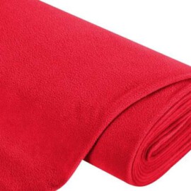Fleece Fabric red