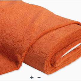 Terrycloth  orange