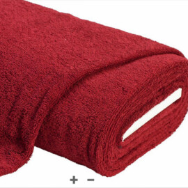 Terrycloth bordeaux