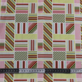 Cotton Fabric " Stripes "