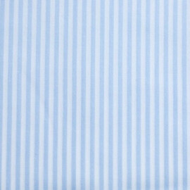 Cotton Fabric  "Blue Stripes 5mm"
