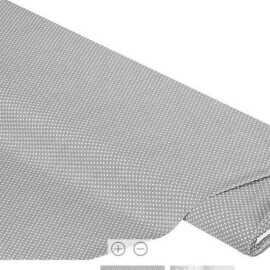 Cotton Polka Dots 2mm gray