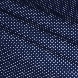 Cotton Polka Dots 2mm navy