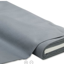 Cotton Fabric "Plain gray"
