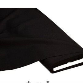Cotton Fabric "Plain black"