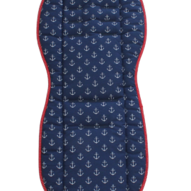 Seat liner for  "Joie" , anchors print blue