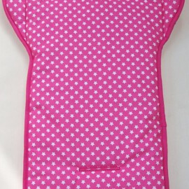 Liner for  "Emmaljunga", Stars print pink