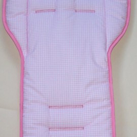 Liner for  "Emmaljunga", small check pink