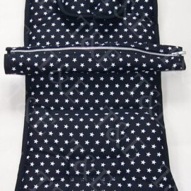 Set for  "Baby Jogger " , Stars print black