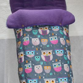 Buggy footmuff for "Quinny " , Owls gray
