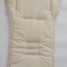 Liner for  "Emmaljunga", Polka dots print beige