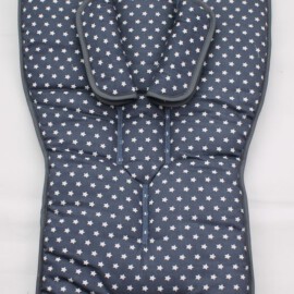 Set for  "Bugaboo",Stars print gray