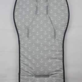 Seat liner for  "Joolz" , Anchors on a gray background