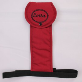 Crotch strap for stroller, plain red, Personalized!