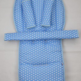 Set  for  "Joolz " , small check blue