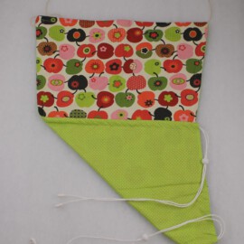 Universal canopy sun protection ,Apples print green