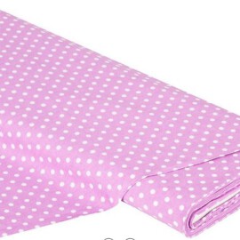 Cotton Polka Dots 5mm lilac