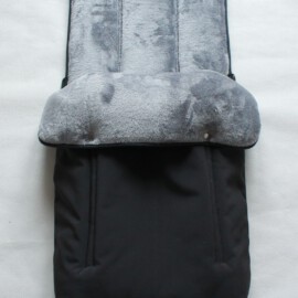 Buggy footmuff for "Joie " , plain black