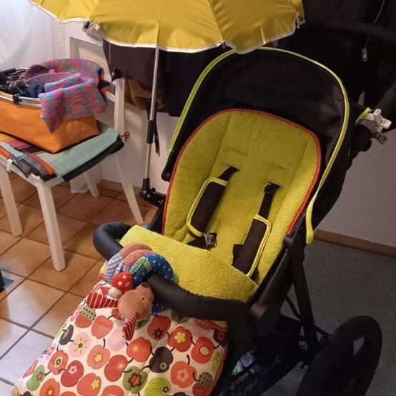 Buggy footmuff for "Hauck Runner " Buggy Textil