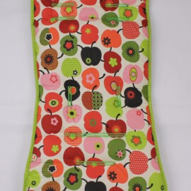 Seat liner for  "Baby Jogger " ,apples print
