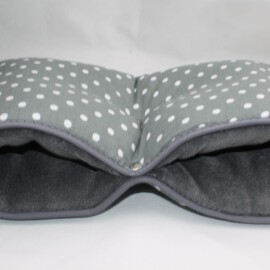 Stroller muff ,  dots gray