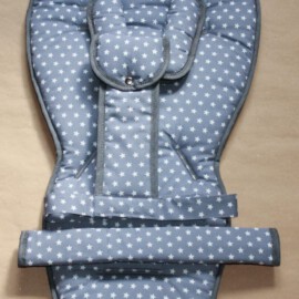 Stroller set for "Quinny ", Stars print gray