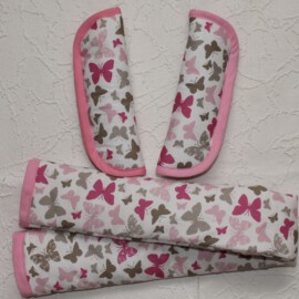Bumper bar cover & shoulder pads, Butterfly print