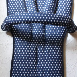 Set for  "Bugaboo" ,Stars print on a blue