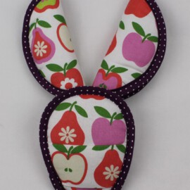 Shoulder pads & croth cover "Fruit Festival"