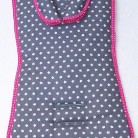 Set for  "TFK",  Stars print gray