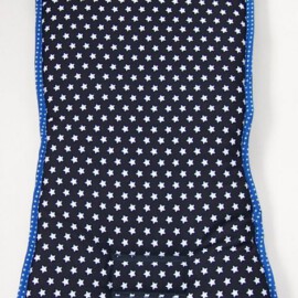 Seat liner for  "TFK",  Stars print on a black