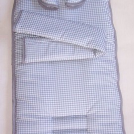 Set for  "Hartan"  or  "Teutonia" , small check gray