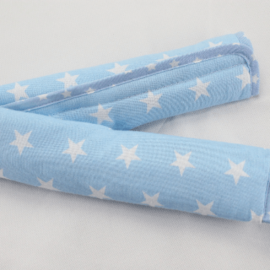 Bumper bar cover ,Stars print on a light blue
