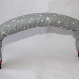 Bumper bar cover ,Stars print on a gray