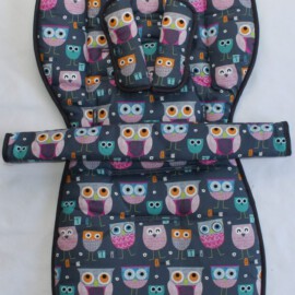 Set for  "Joie" ,owls gray /terry green