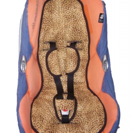 Set for infant car seats , leopard sand prints