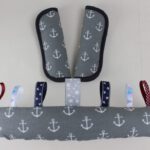 Bumper bar cover and shoulder pads,anchors on a gray