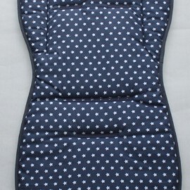 Seat liner for  "Joie" , Stars  print on a  dark gray