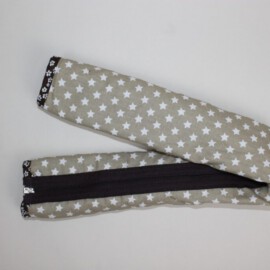 Bumper bar cover ,stars print on a beige