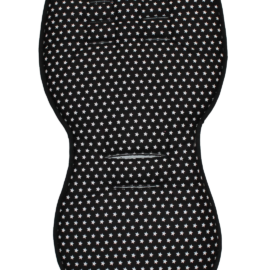 Seat liner for  "Joie" , stars print on a black