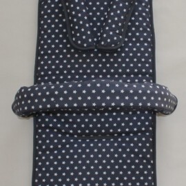 Set for  "Hartan"  or  "Teutonia", stars print on a gray