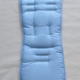 Seat liner for  "Baby Jogger " ,plain blue