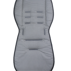 Seat liner for  "Joie" , stripes grey/white