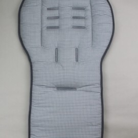 Stroller liner  for  "Mountain" , Cotton Fabric” Graphique Geometric gray