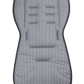 Seat liner for  "Joie" , stripes grey /white