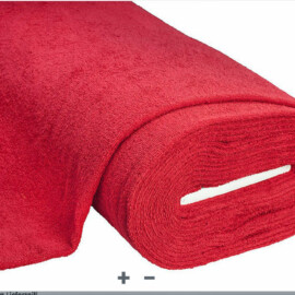 Terrycloth red