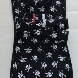 Set for  "Baby Jogger " ,  Little Skulls Black