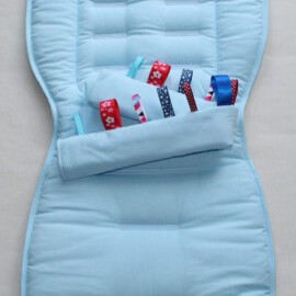 Set for  "Joie", plain blue